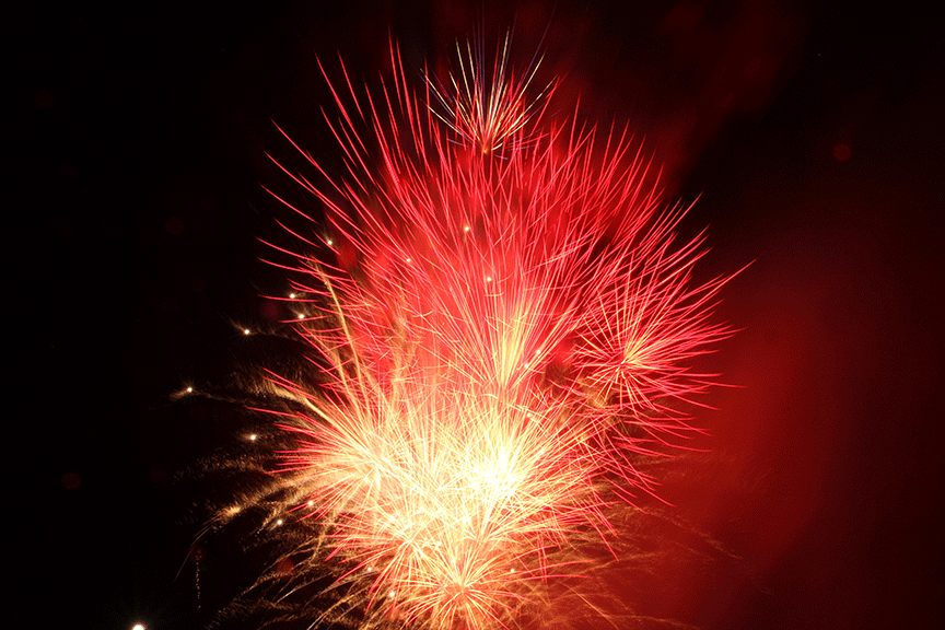 Fireworks at Rockets Over Rhema