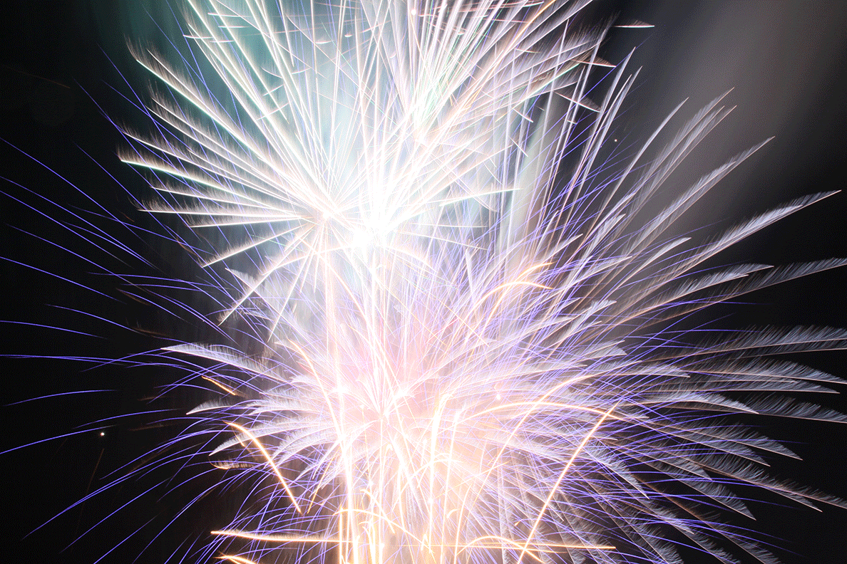 Beautiful Fireworks at Rockets Over Rhema