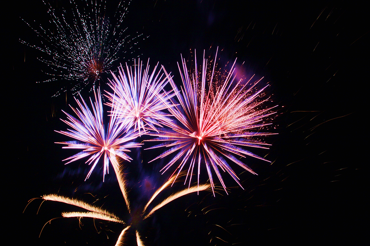 Beautiful Fireworks Celebration at Rockets Over Rhema