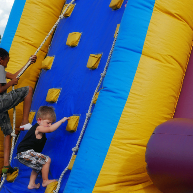 Inflata-Zone at Rockets Over Rhema