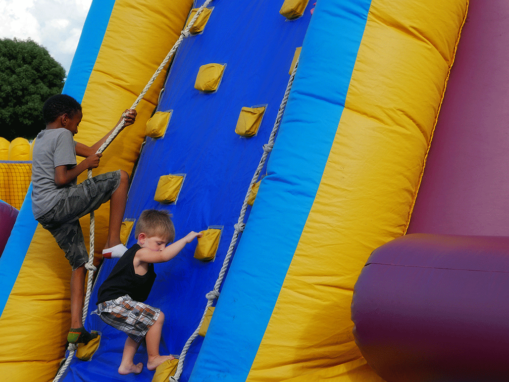 Inflata-Zone at Rockets Over Rhema